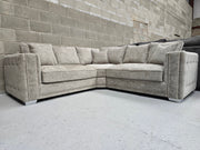 2c2 Monaco Corner 5 Seater Full Back Cushions (Alaska Truffle Color)