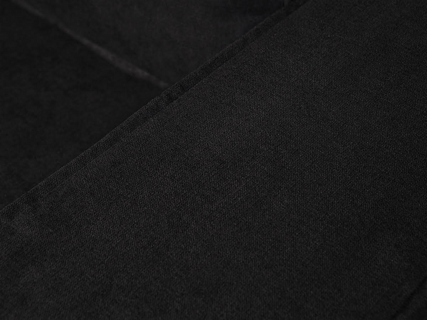 Broadgate 4 Seater Sofa Right Facing Black Kensington Fabric