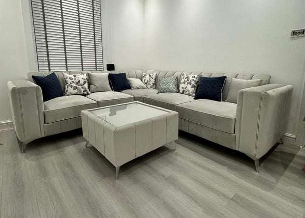 2C2 LAYLA SOFA ( ICE PLUSH VELVET)