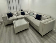 2C2 LAYLA SOFA ( ICE PLUSH VELVET)
