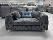 3+2 Ashton Chesterfield Sofa - Shakespeare Lead Fabric