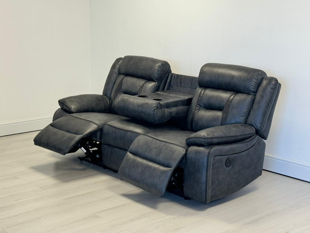 Nova 3+2 Electric Recliner Sofa Set Leather Recliner Sofa Recliner Sofa with Storage