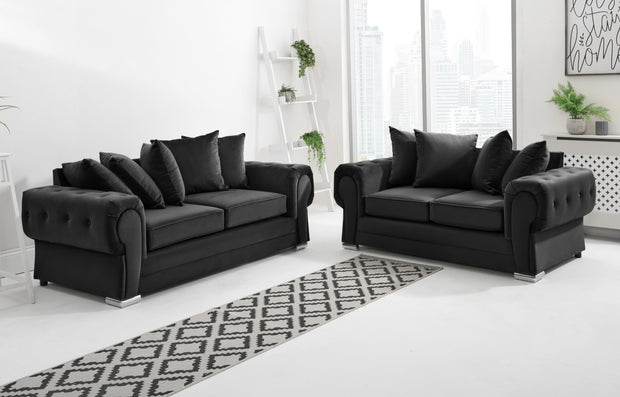 Verona Plush 3+2 Scatterback