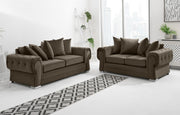 Verona Plush 3+2 Scatterback