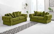 Verona Plush 3+2 Scatterback