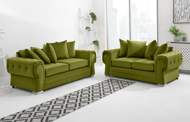 Verona Plush 3+2 Scatterback