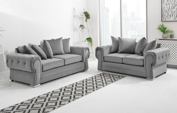 Verona Plush 3+2 Scatterback