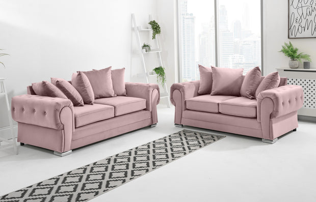 Verona Plush 3+2 Scatterback