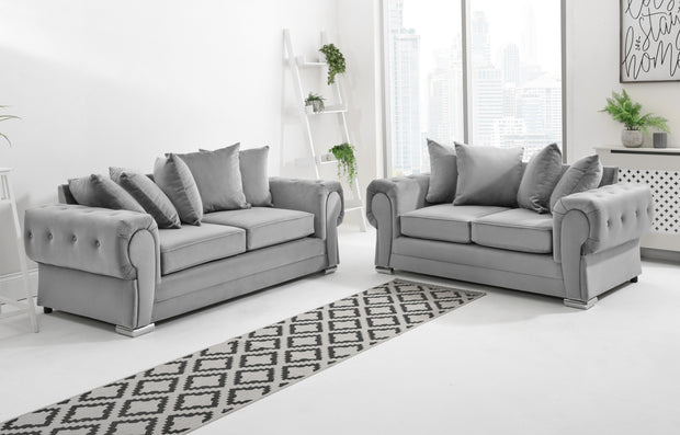Verona Plush 3+2 Scatterback
