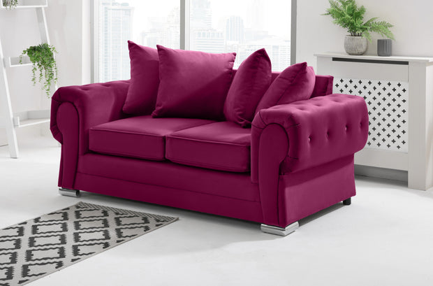 Verona Plush 3+2 Scatterback