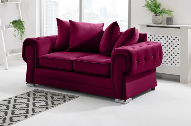 Verona Plush 3+2 Scatterback