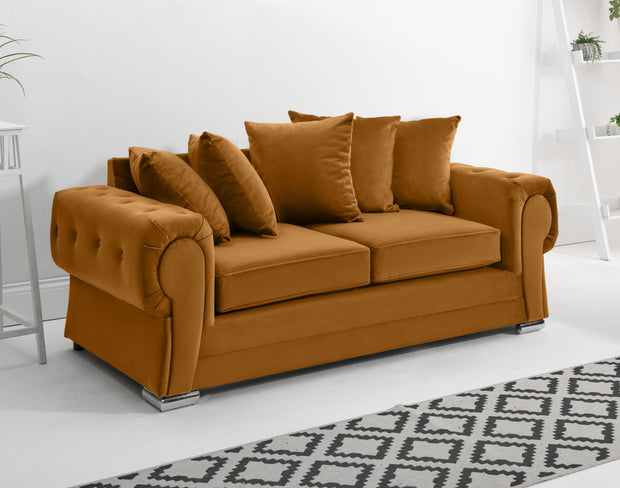 Verona Plush 3+2 Scatterback
