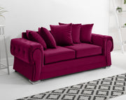 Verona Plush 3+2 Scatterback