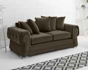 Verona Plush 3+2 Scatterback
