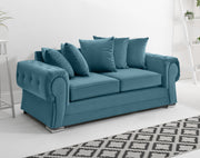 Verona Plush 3+2 Scatterback