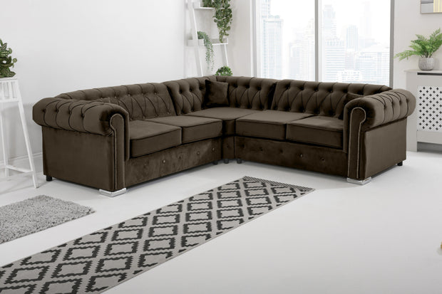 Olympia   Chesterfield - Corner - Extra Cushion