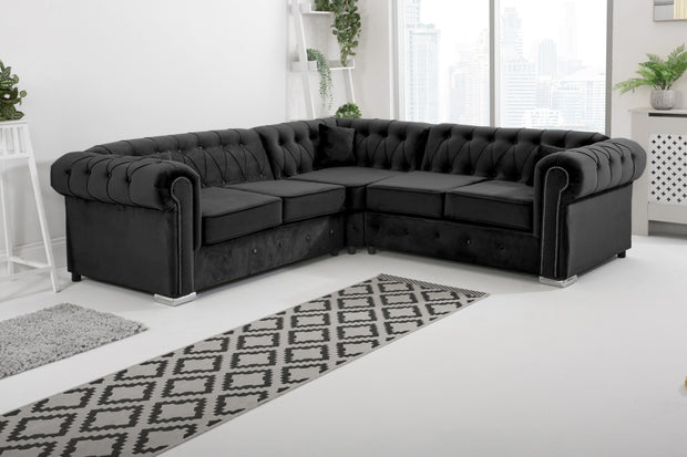 Olympia   Chesterfield - Corner - Extra Cushion