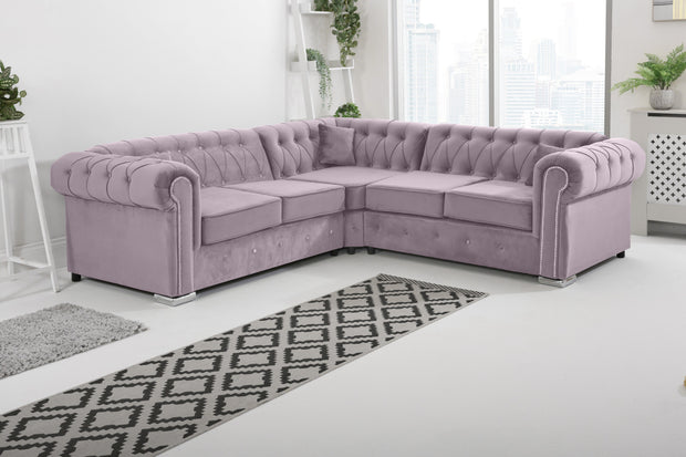Olympia   Chesterfield - Corner - Extra Cushion