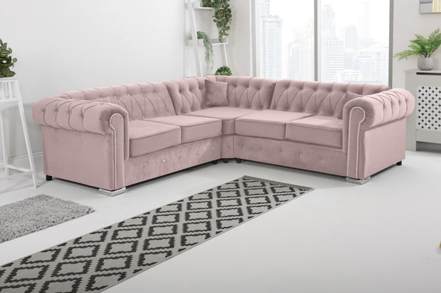 Olympia   Chesterfield - Corner - Extra Cushion