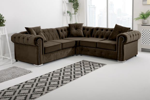 Olympia   Chesterfield - Corner - Extra Cushion