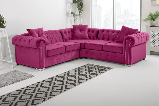 Olympia   Chesterfield - Corner - Extra Cushion
