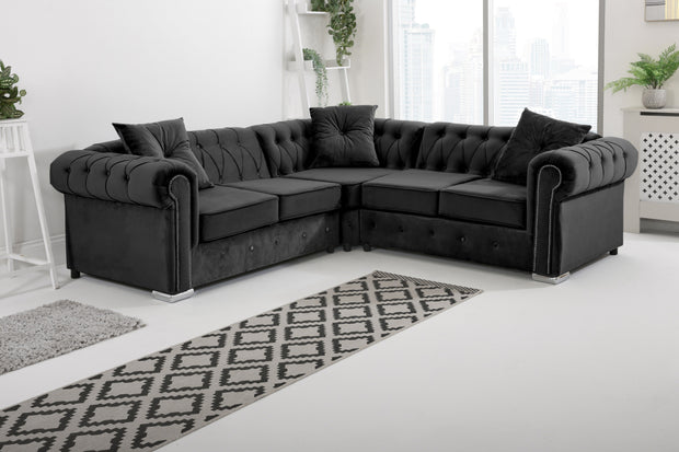 Olympia   Chesterfield - Corner - Extra Cushion