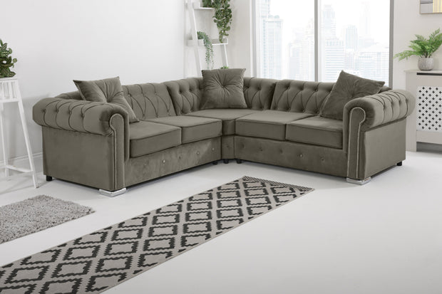 Olympia   Chesterfield - Corner - Extra Cushion