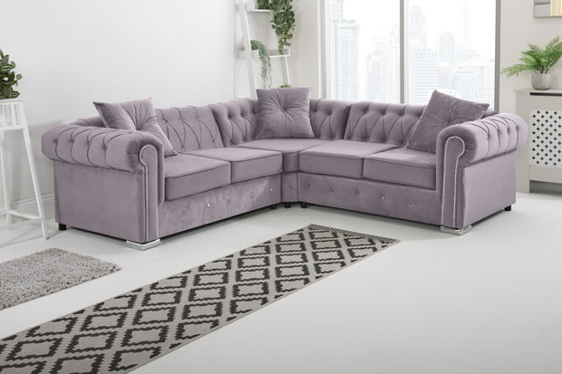 Olympia   Chesterfield - Corner - Extra Cushion