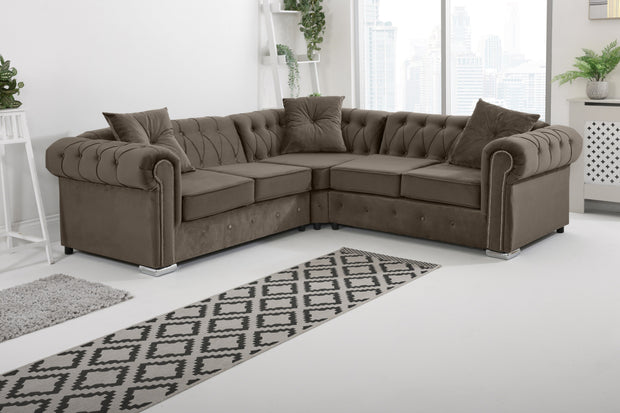 Olympia   Chesterfield - Corner - Extra Cushion