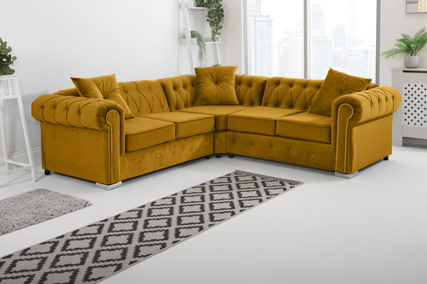 Olympia   Chesterfield - Corner - Extra Cushion