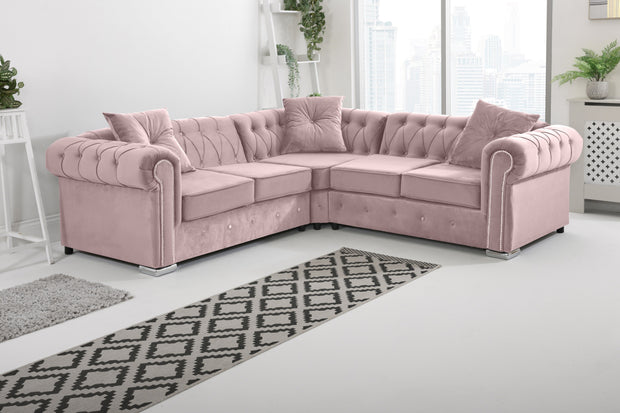 Olympia   Chesterfield - Corner - Extra Cushion