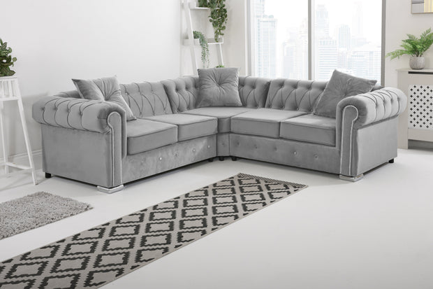 Olympia   Chesterfield - Corner - Extra Cushion