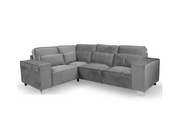 Sloane Luxury Sofa 4 Seater Left Corner Grey