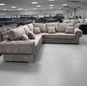 Verona Corner Sofa - Mink Kensington | sofa hub