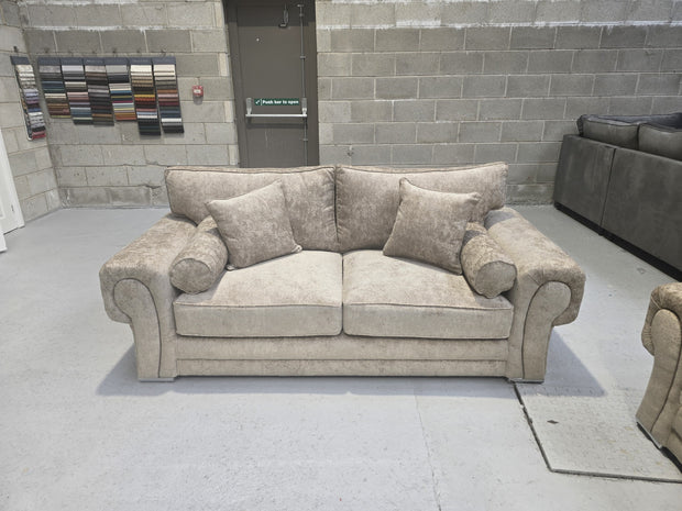 3+2 Verona Sofa – Mink Alaska Fabric
