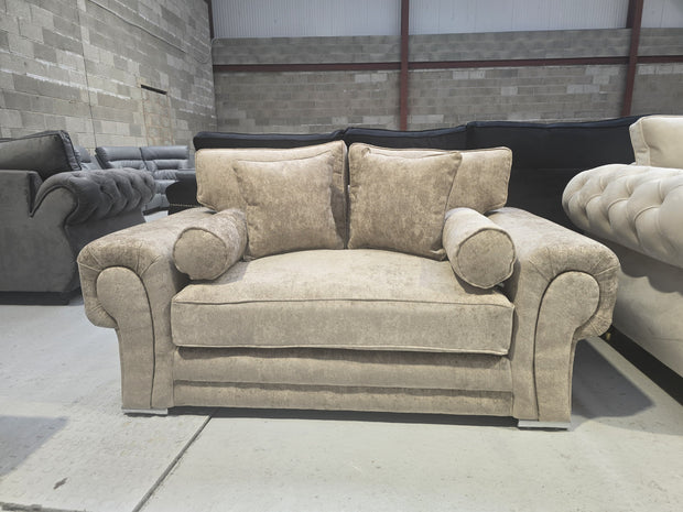 3+2 Verona Sofa – Mink Alaska Fabric
