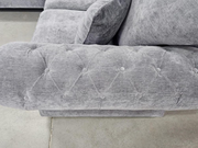 Windsor Large Corner Sofa Grey Aston Fabric